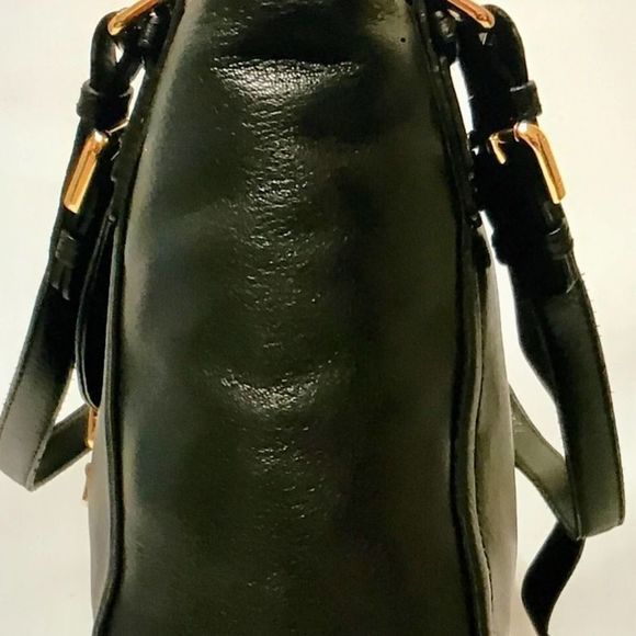 Michael Kors Black Satchel Handbag, EUC - Picture 3 of 16